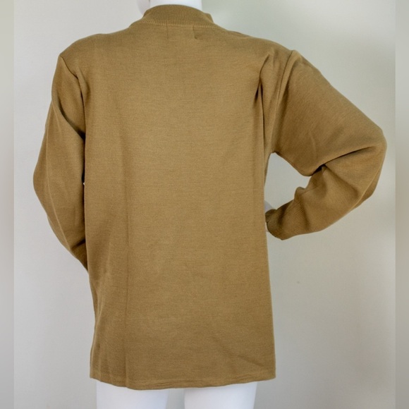 Autumn Creation Wool Blend Cord Embroidery Floral Pullover Women’s Sweater Large - Picture 4 of 9